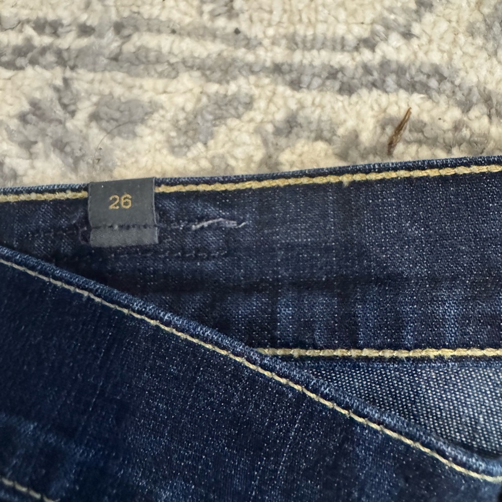 Citizens Of Humanity Dark Blue Kelly Low Rise Jeans - Picture 3 of 15
